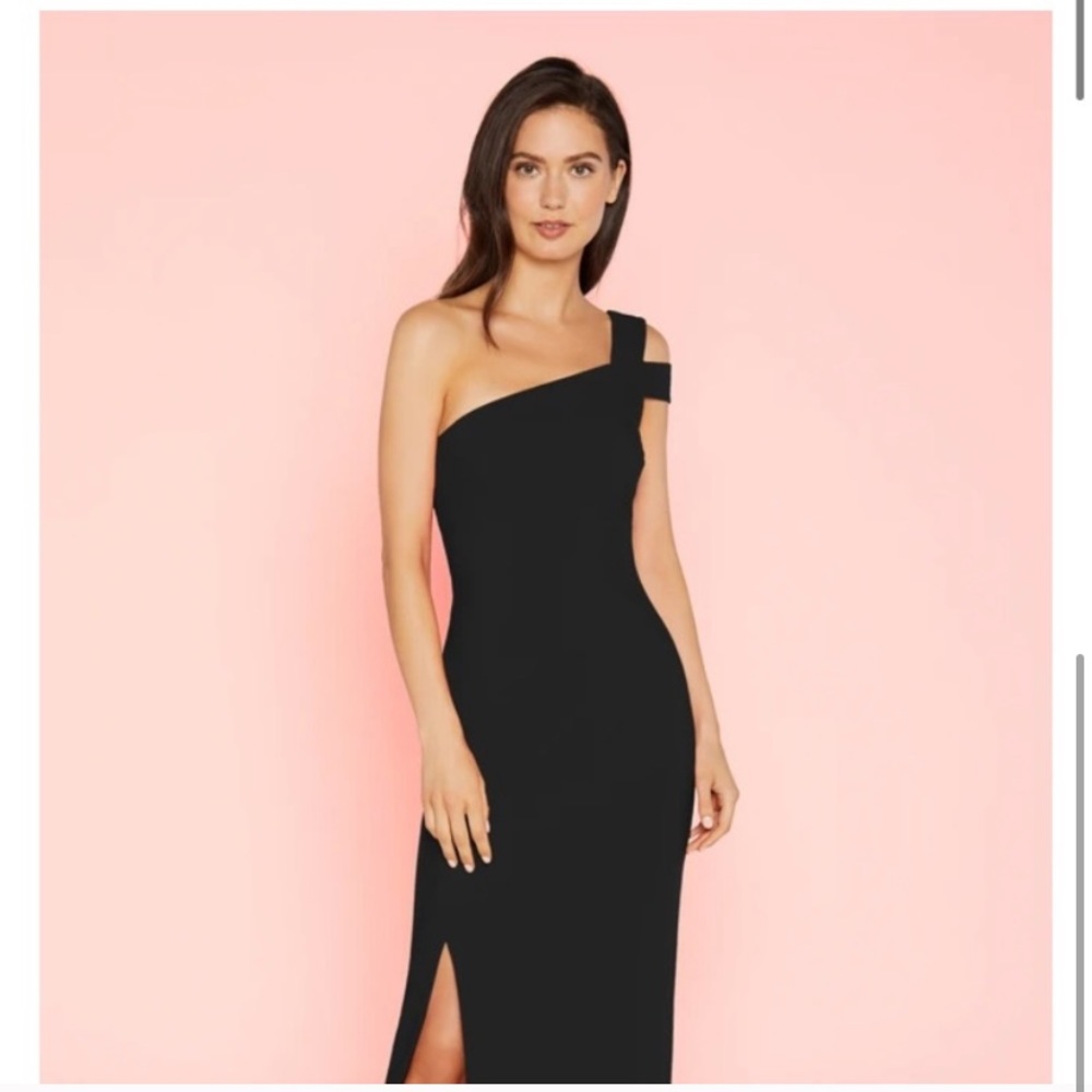 Likely Maxson One Shoulder Gown - Black